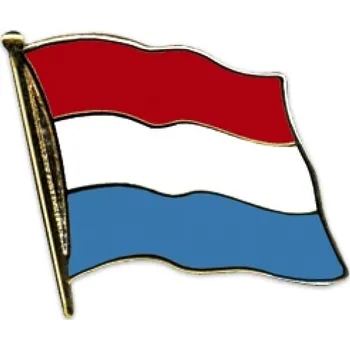 Odznak (pins) 20mm vlajka Lucembursko - barevný