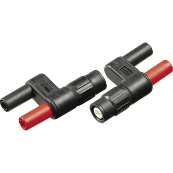 Elektrická zásuvka Fluke PM9082 měřicí adaptér, BNC zástrčka - zásuvka 4 mm, černá