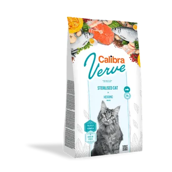 Krmivo pro kočku Calibra Cat Verve GF Sterilised Herring 3x3,5kg+myška+DOPRAVA ZDARMA (+SLEVA PO REGISTRACI/PŘIHLÁŠENÍ)