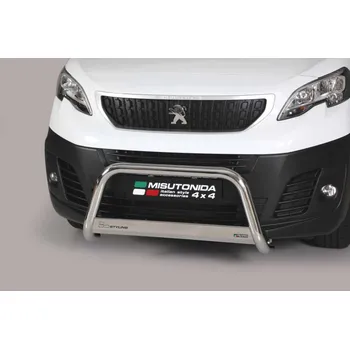 Tuning Přední ochranný rám Medium PEUGEOT Expert 2016- Misutonida EC/MED/415 Leštěný nerez