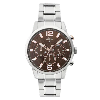 Hodinky Pánské vodotěsné náramkové hodinky JVD JE1006.3 - chronograf 10ATM (POŠTOVNÉ ZDARMA!!)