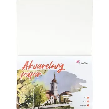 Davona Akvarelové papíry Serano (300g/m2, 10ks) A3