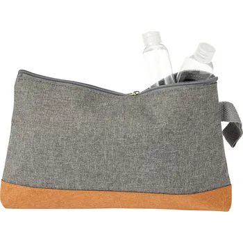 Kosmetická taška Cestovní toaletní taštička - šedooranžová