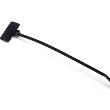 Stahovací páska HellermannTyton 111-81910 IT18FL-PA66-BK stahovací pásek se značením Druh montáže: kabelové spony Potisknutelná plocha: