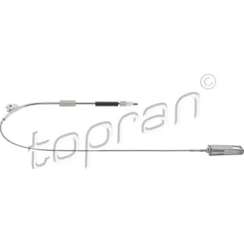 Lanko parkovací brzdy Tažné lanko, parkovací brzda HANS PRIES - TOPRAN 407 781