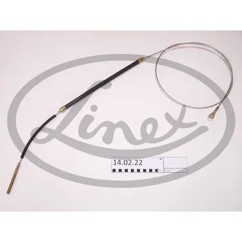 Lanko parkovací brzdy Tazne lanko, provozni brzda, , 93808122, LINEX, 14.02.22