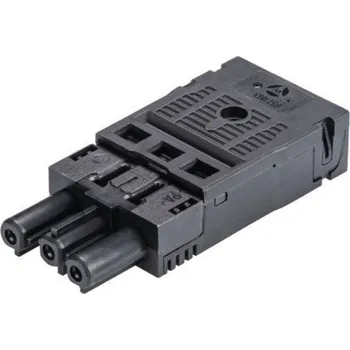 Elektrická zásuvka Wieland Electric 92.733.0053.1 zásuvka černá