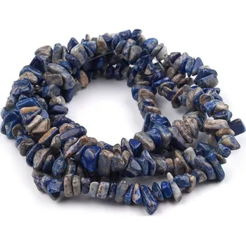 Korálek Minerální zlomky Sodalit na silonu