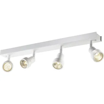 BIG WHITE PURI CW vnitřní nástěnné a stropní nástavbové svítidlo, quad, QPAR51, bílá, 4x50W 1002030