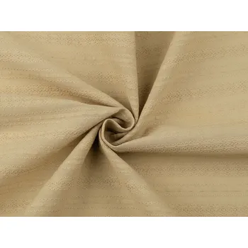 Bavlněná látka / plátno s krajkovým efektem