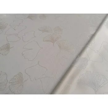 BYTEMA Dekorační látka GRACE GINKO 97 šedá šíře 154 cm