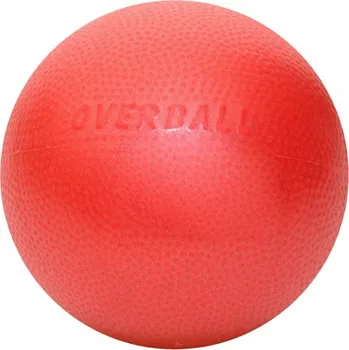 Gymnastický míč Ledraplastic - Míč Overball Gymnic originál 23 cm Červená