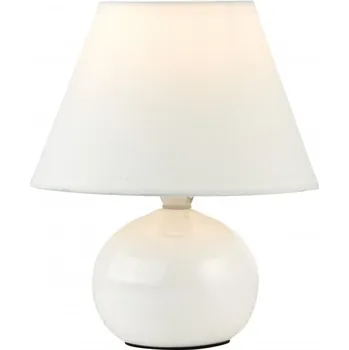 Lampička Brilliant 61047/05 Keramická stolní lampa PRIMO bílá