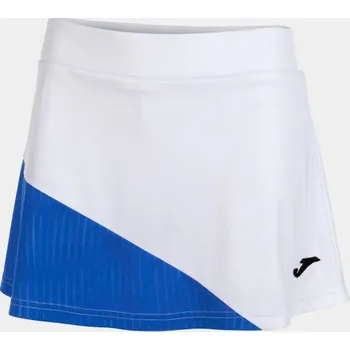 Dámská sukně Dámská/Dívčí sportovní sukně JOMA MONTREAL SKIRT WHITE ROYAL Velikost: XL, Barva: WHITE-ROYAL
