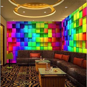 Fototapeta Solution Media 3D tapeta - Barevná mozaika MU66 3 - 3D Relief - Vliesová tapeta - 320g/m2