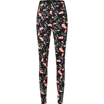 Dámské kalhoty FANNIFEN Dámské zateplené legíny MÁK H706B Barva: Černá, Velikost: 3XL/4XL