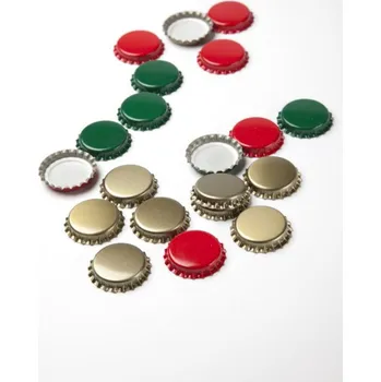 100% Chef | Zátky na láhve, červená - 100ks