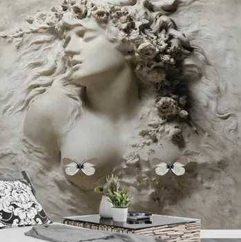 Fototapeta Solution Media 3D Tapeta - Plastika Dívka MU3149 3 - 3D Relief - Vliesová tapeta - 320g/m2