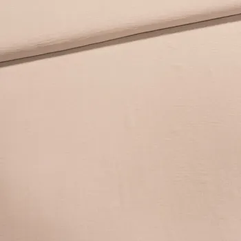 Košilovina polyesterová UNI RIVER 1 kreš, béžová, š.145cm (látka v metráži)