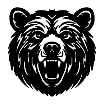 Samolepící dekorace SAMOLEPKA Medvěd 014 (01 - černá) NA AUTO, NÁLEPKA, FÓLIE, POLEP, TUNING, VLASTNÍ TEXT, TISK, AUTOSAMOLEPKY.cz, POLEPY, OBRÁZEK, LOGO, SAMOLEPKY