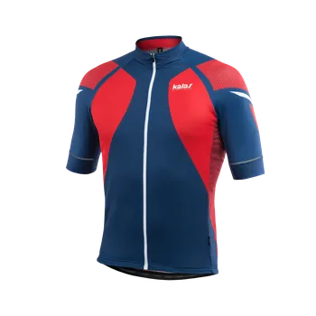 cyklistický dres Kalas Cyklistický Dres TITAN X8 | červený/modrý Kalas velikost: 2 (S)