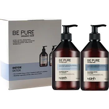 Kosmetická sada Dárková sada pro normální vlasy s tendencí k plihnutí Niamh Be Pure Detox (1343B) + dárek zdarma