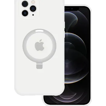 Pouzdro na mobilní telefon Tel Protect Magical Magsafe Stand Case pro Iphone 11 Pro silver