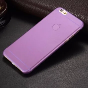 Pouzdro na mobilní telefon Ultratenký plastový kryt pro Apple iPhone 6/6S - fialový