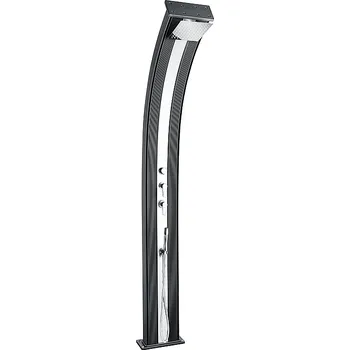 Zahradní sprcha Hanscraft Solární sprcha DADA CURVE s ruční sprchou (antracit / inox)