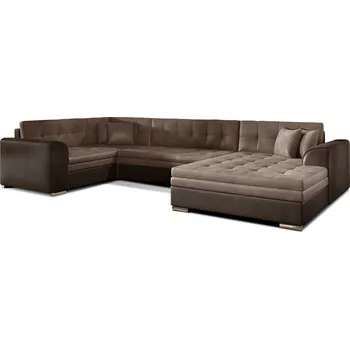 Pohovka Nábytek PEGAS s.r.o. Rohová sedací souprava DAMARIO, Monolith 09/Monolith 29, Pravá