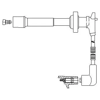 Zapalovací kabel zapalovací kabel, , BREMI, 738E32