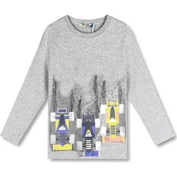 Chlapecké triko šedé Kugo M0210 Velikost: 98