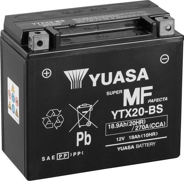 Yuasa motobaterie YTX20-BS