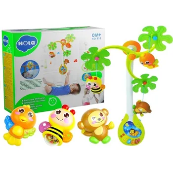 Kolotoč nad postýlku Mamido Kolotoč nad dětskou postýlku se zvířátky