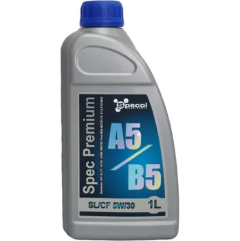 Motorový olej OLEJ SPECOL 5W30 1L PREMIUM A5/B5 / SL/CF / WSS M2C 913D / RN0700 / STJLR.03.5003, 104920