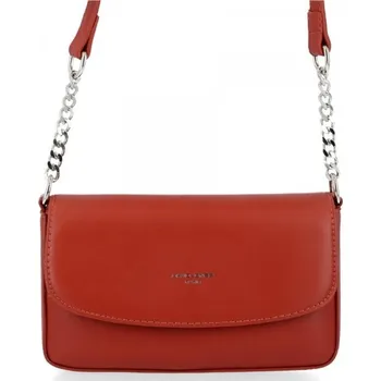 Kabelka Dámská kabelka listonoška David Jones cihlová CM5829