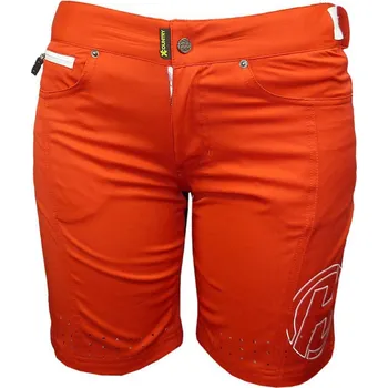 Cyklistické kalhoty HAVEN Cyklistické kalhoty krátké bez laclu - AMAZON LADY - červená