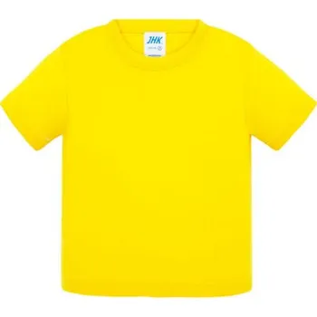 Oblečení a móda Jhk Dětské tričko JHK153K Gold 0 years