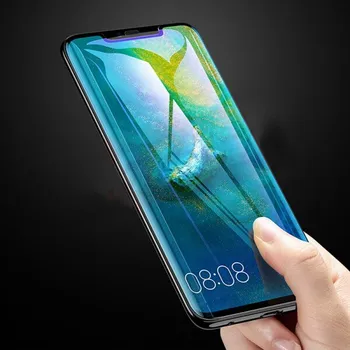 3D ochranné tvrzené sklo pro Huawei Mate 20 Pro - černé