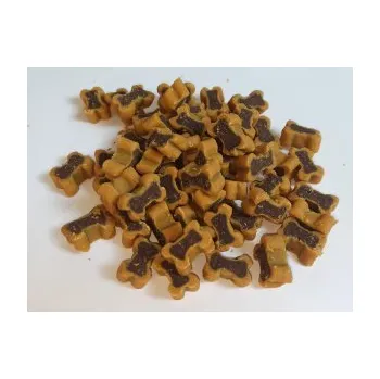 Pamlsek pro kočku Kostičky divočina & kuře 500g - poloměkký pamlsek