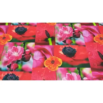 BYTEMA Dekorační látka JAPONSKÁ ZAHRADA digitální tisk šíře 160 cm