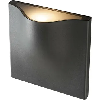 Venkovní osvětlení BIG WHITE VILUA II WL venkovní nástěnné nástavbové svítidlo antracit, 3000K IP54 100° 810lm 1002504