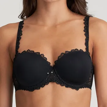 Podprsenka Marie Jo - Jane podprsenka vyztužená s odepínacími ramínky black 75D 0101338