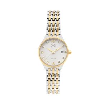 Hodinky Dámské luxusní náramkové designové hodinky JVD JG1015.2 se safírovým sklem (POŠTOVNÉ ZDARMA!!)