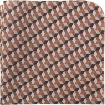 Látkový kapesník Kapesníček do saka Avantgard - béžová / hnědá