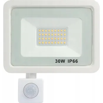 Syntron Reflektor S POHYBOVÝM ČIDLEM bílý 30W Studená bílá