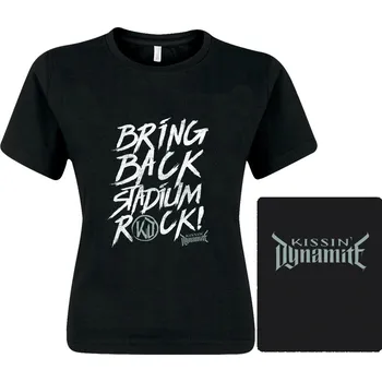 Dámské tričko dámské triko Kissin Dynamite - Bring Back Stadium Rock!