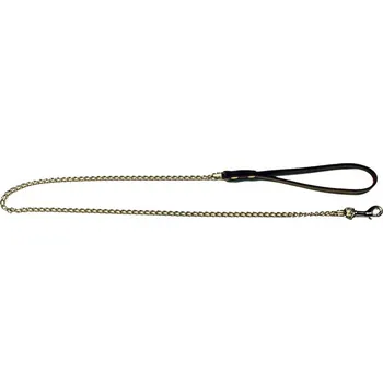 Řetízkové vodítko s koženou ručkou