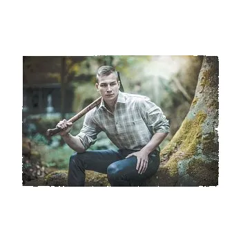 Pánská košile košile s dlouhým rukávem model 112127 LUKO: 40