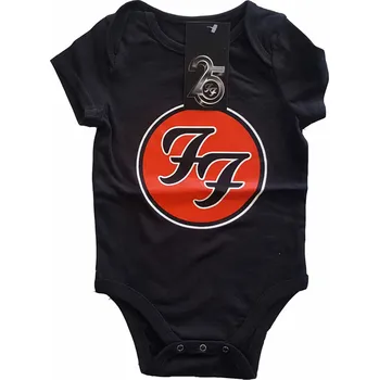 Kojenecký body Dětské body dětské Foo Fighters - FF Logo - ROCK OFF - FOOBG04TB - 18-24